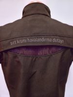 Göksel Softshell İçi Polar Rüzgar Geçirmez İş Yeleği - Haki Yeşili - Görsel 5