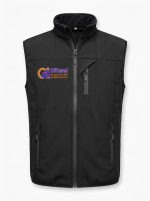Göksel Softshell İçi Polar Rüzgar Geçirmez İş Yeleği - Siyah