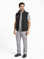 Göksel Softshell İçi Polar Rüzgar Geçirmez İş Yeleği - Siyah - Görsel 7