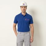 Göksel Classic Polo Yaka Tişört – Terletmeyen Kumaş, Dayanıklı İş & Personel Tişörtü (Mavi) - Görsel 3