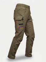 Ultralight Taktik Outdoor İş Pantolonu – Hızlı Kuruyan, Likralı Teknik Kumaş (Haki - Yeşil) - Görsel 4
