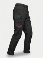 Ultralight Taktik Outdoor İş Pantolonu – Hızlı Kuruyan, Likralı Teknik Kumaş (Siyah) - Görsel 4