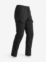 Göksel Softshell Taktik Kışlık İş Pantolonu – Rüzgar ve Su İtici, İçi Polar Termal Kumaş (Mat Siyah) - Görsel 3